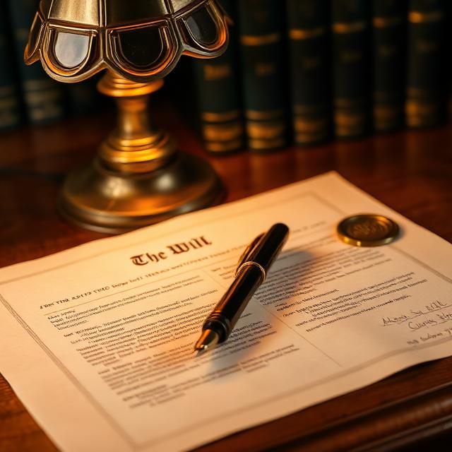 Will and estate planning document