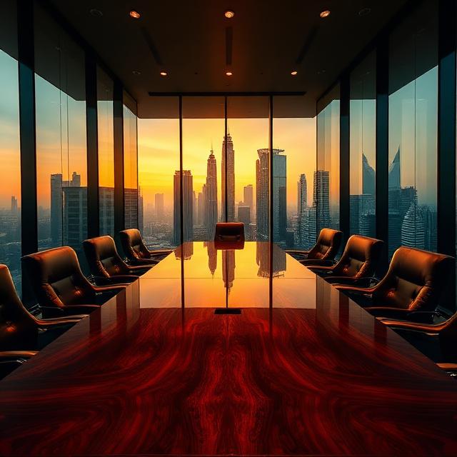 Corporate boardroom